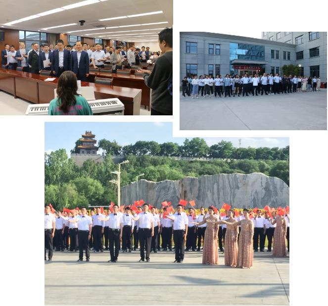 頌歌獻(xiàn)給黨 彰顯泓源紅 ——泓源公司積極組織參加平?jīng)鍪袘c祝中國共產(chǎn)黨成立100周年歌詠比賽(圖2) 頌歌獻(xiàn)給黨 彰顯泓源紅 ——泓源公司積極組織參加平?jīng)鍪袘c祝中國共產(chǎn)黨成立100周年歌詠比賽(圖2)