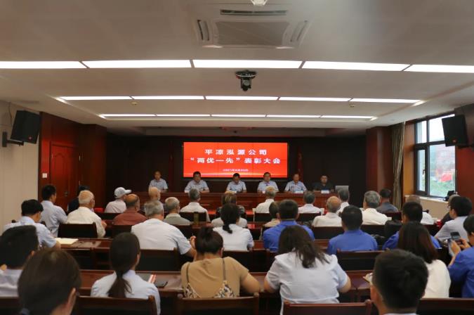 泓源公司召開(kāi)“兩優(yōu)一先”表彰大會(huì)(圖1)